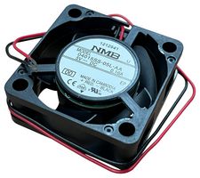 NMB TECHNOLOGIES 04015SS-05L-AA-00 DC Axial Fan, 5 V, Square, 40 mm, 15 mm, Sleeve Bearing, 5.7 CFM