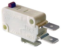 HONEYWELL V19S05-HZ015 Microswitch, Standard, Pin Plunger, SPDT, Quick Connect, 5 A