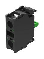 EAO 45-311.1Z10 Contact Block, SPST-NO, Screw, 1 Pole, 10 A, 500 V, EAO 45 Series Switches