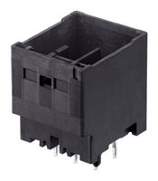 MOLEX 212210-0021 Pin Header, Black, Wire-to-Board, 3.3 mm, 2 Rows, 2 Contacts, Through Hole Straight