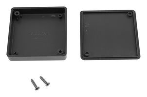 HAMMOND 1551TTBK Plastic Enclosure, Handheld, ABS, 15 mm, 60 mm, 60 mm, IP54