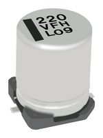 PANASONIC EEEFH0J471L SMD Aluminium Electrolytic Capacitor, Radial Can - SMD, 470 µF, 6.3 V, 0.2 ohm