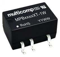 MULTICOMP PRO MPB0509XT-1W Isolated Surface Mount DC/DC Converter, ITE, Surface Mount DIP, 1:1, 1 W, 1 Output, 9 V
