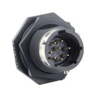 SOURIAU-SUNBANK / EATON UTGX712E8P Circular Connector, Standard Circular Connector, Souriau UTGX Series, Jam Nut Receptacle