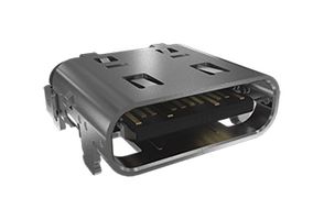 AMPHENOL COMMUNICATIONS SOLUTIONS GSB4D313302Y1HR USB Connector, USB Type C, USB 4.0, Receptacle, 24 Ways, Surface Mount, Right Angle