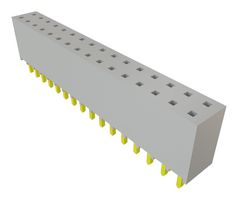 SAMTEC SSQ-116-01-G-D PCB Receptacle, Board-to-Board, 2.54 mm, 2 Rows, 32 Contacts, Through Hole Mount