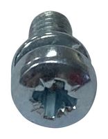 MULTICOMP PRO MP006547 Machine Screw, M3, 6 mm, Carbon Steel, Zinc, Pan Head Pozidriv
