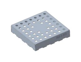 LAIRD BMI-S-103 EMI Shielding Gasket, 26.21 mm x 26.21 mm x 5.08 mm, SMT 1 Piece Series, Corrosion-Resistant Steel