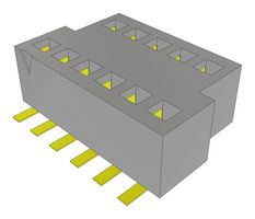 SAMTEC BKS-111-01-L-V-A PCB Receptacle, Polarized Micro, Board-to-Board, 1 mm, 2 Rows, 11 Contacts, Surface Mount