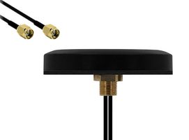 SIRETTA TANGO420/2.5M/SMAM/SMAM/S/S/17 Antenna, MIMO WiFi, 690 MHz to 2.7 GHz, 3 dB, Horizontal / Vertical