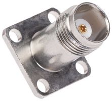 MOLEX 73100-0030 RF / Coaxial Connector, N Coaxial, Straight Flanged Jack, Solder, 50 ohm, Beryllium Copper