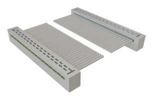 SAMTEC TCSD-16-D-10.00-01-F-N-P01 Ribbon Cable, IDC Receptacle to IDC Receptacle, 32 Ways, 10 ", 254 mm, 2 mm