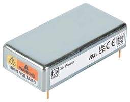 XP POWER HRC0524S4K0P High Voltage DC/DC Converter, Regulated, Positive Output, Adjustable, 5 W, 1.25 mA, Through Hole