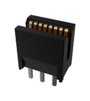 AMPHENOL COMMUNICATIONS SOLUTIONS ME10000101P1011 Card Edge Connector, Dual Side, 1.57 mm, 2 (Power) Contacts, Through Hole Mount, Straight