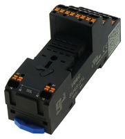 IDEC SU4S-21L Relay Socket, DIN Rail, Push In, 14 Pins, RU Series