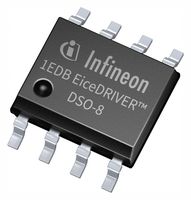 INFINEON 1EDB7275FXUMA1 Gate Driver, EiceDRIVER, 1 Channels, Isolated, High Side, GaN, Si MOSFET, SiC MOSFET, 8 Pins, SOIC