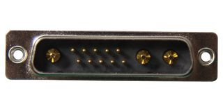 NORCOMP 680M13W3103L411 Combination Layout D Sub Connector, Power-D 680M Series, DB-13W3, Plug, 13 Contacts