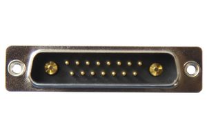 NORCOMP 680M17W2103L411 Combination Layout D Sub Connector, Power-D 680M Series, DB-17W2, Plug, 17 Contacts