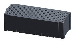 TE CONNECTIVITY - AMP 2102061-3 Mezzanine Connector, Receptacle, 1.27 mm, 6 Rows, 114 Contacts, Surface Mount Straight