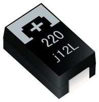 PANASONIC 6TPB220MTL Tantalum Polymer Capacitor, 220 µF, ± 20%, 6.3 V, D3L, 0.05 ohm, 2917 [7343 Metric]