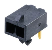 MOLEX 215760-3002 Pin Header, Wire-to-Board, 3 mm, 1 Rows, 2 Contacts, Through Hole Right Angle