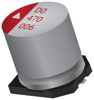 KYOCERA AVX APD1012471M035R Polymer Aluminium Electrolytic Capacitor, 470 µF, 35 V, Radial Can - SMD, 0.027 ohm
