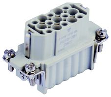 TE CONNECTIVITY T2020152201-000 Heavy Duty Connector, HD, Insert, 15+PE Contacts, H10A, Receptacle