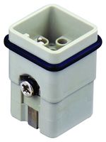 TE CONNECTIVITY T2080122101-000 Heavy Duty Connector, HQ, Insert, 12+PE Contacts, H3A, Plug, Crimp Pin - Contacts Not Supplied