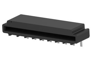 TE CONNECTIVITY - AMP 5-487508-7 FFC / FPC Board Connector, 2.54 mm, 8 Contacts, Receptacle, TRIO-MATE, Through Hole Right Angle