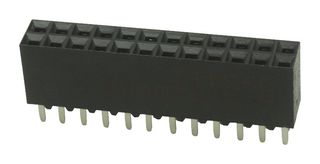 TE CONNECTIVITY - AMP 6-534206-2 PCB Receptacle, Board-to-Board, 2.54 mm, 2 Rows, 24 Contacts, Through Hole Mount