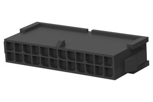 TE CONNECTIVITY - AMP 2-794615-4 Connector Housing, Micro MATE-N-LOK, Plug, 24 Ways, 3 mm, AMP Micro MATE-N-LOK Series Contacts