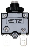 TE CONNECTIVITY - POTTER&BRUMFIELD W57-XB1A7A10-5 Thermal Circuit Breaker, Push-to-Reset, W57 Series, 5 A, 1 Pole, 50 V, 250 V, Panel