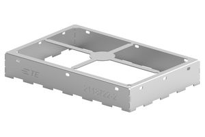 TE CONNECTIVITY 2118722-2 Shielding Gasket, Cold Rolled Steel, EMI Shielding, 38.1mm Length