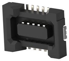 TE CONNECTIVITY 1-2201197-0 Mezzanine Connector, Receptacle, 0.4 mm, 2 Rows, 10 Contacts, Surface Mount Straight