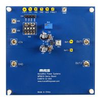 MONOLITHIC POWER SYSTEMS (MPS) EV6619-Q-00A Evaluation Board, MP6619GQ, Power Management, H-Bridge Motor Driver
