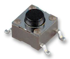 ALCOSWITCH - TE CONNECTIVITY FSM4JSMA Tactile Switch, FSMJSM Series, Top Actuated, Surface Mount, Round Button, 160 gf, 50mA at 24VDC