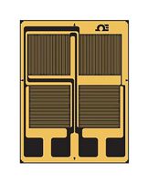 OMEGA SGT-4/1000-FB11 Strain Gauge, 1 kohm, 4.3 mm, 4 mm, Ribbon Leads, 30000 µm, Full Bridge, 23 Vrms