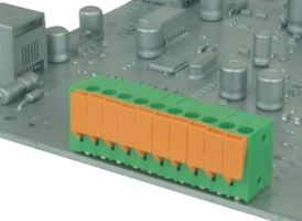 AMPHENOL ANYTEK HA0370500000G Wire-To-Board Terminal Block, 3.81 mm, 3 Ways, 26 AWG, 16 AWG, Push In