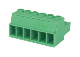 AMPHENOL ANYTEK ET0201500000G Pluggable Terminal Block, 7.62 mm, 2 Ways, 6 mm², Screw