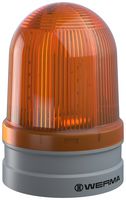 WERMA 26231070 Beacon, Blink/Continuous/TwinLight, Yellow, 120 mm x 173 mm, 24 V, Push-In, EvoSIGNAL Maxi Series