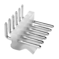 MULTICOMP PRO MP008488 Pin Header, Wire-to-Board, 3.96 mm, 1 Rows, 6 Contacts, Through Hole Right Angle, MP 396