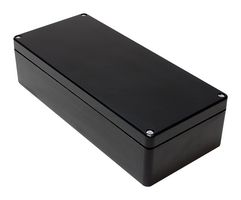 HAMMOND 1590ZGRP163BK. Plastic Enclosure, Wall Mount, Polyester (PET), Glass Fibre Reinforced, 361 mm, 160 mm, 90 mm