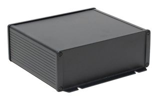 HAMMOND 1457U1602BK Metal Enclosure, Wall Mount, Extruded Aluminium, 68.07 mm, 191.01 mm, 160.02 mm, IP65