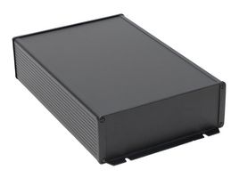 HAMMOND 1457U2802BK.. Metal Enclosure, Small, Extruded Aluminium, 68.07 mm, 191.01 mm, 279.91 mm, IP65