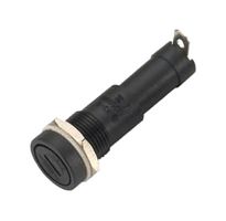 EATON BUSSMANN BK2-HTJ-608I Cartridge Fuse Holder, 1 Fuse, 15 A, 250 VAC, 1/4 " x 1-1/4 ", Solder