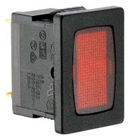 MULTICOMP PRO MP008561 Neon Indicator, 250 VAC, Red, Rectangular
