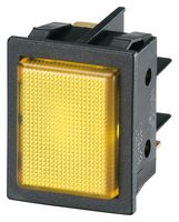 MULTICOMP PRO MP008569 Neon Indicator, 250 VAC, Orange, Rectangular