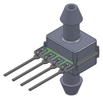 AMPHENOL ALL SENSORS ELVH-L05D-HAAH-I-NAA5 Pressure Sensor, Differential, -5 Inch-H2O, 5 Inch-H2O, 5 VDC, SMD, J-Lead