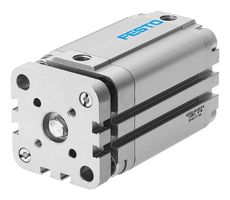 FESTO 156880 Compact Air Cylinder, Yoke Piston Rod, Double Acting, 32 mm, G1/8, 1 bar to 10 bar, 40 mm