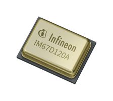 INFINEON IM66D120AXTMA1 Audio Control, MEMS Microphone, 1.62V to 3.6V, PDM, TLGA, 5 Pins, -40 °C